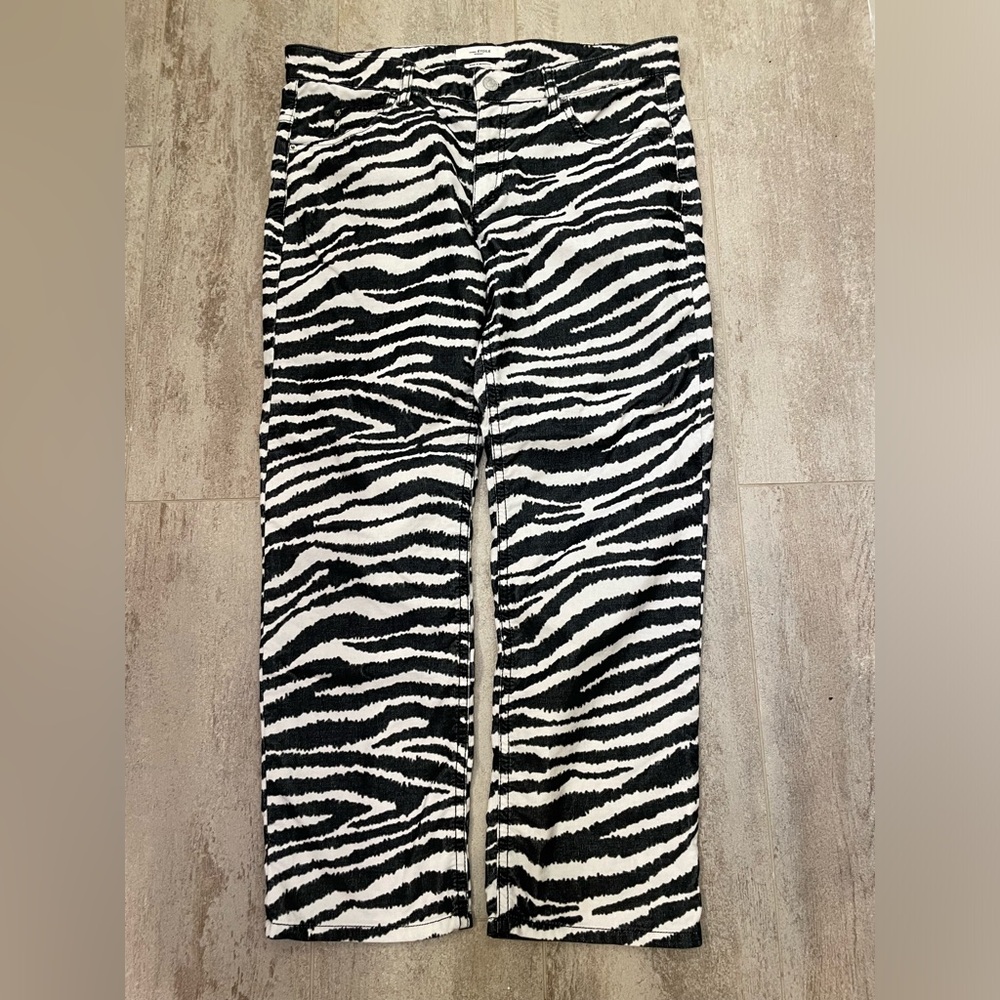 Isabel Marant Etoile Zebra Corduroy Pants